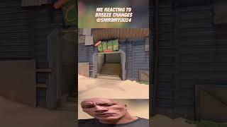 ME REACTING TO BREEZE CHANGES #valorant #valorantnepal #valorantfunnyclips #valorantnewmap