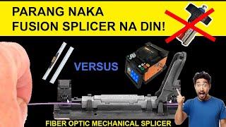 FIBER OPTIC MECHANICAL SPLICER PARANG NAKA FUSION SPLICER KANA DIN PAG GUMAMIT KA NITO️