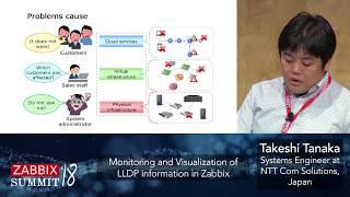 Takeshi Tanaka - Monitoring and Visualization of LLDP information in Zabbix