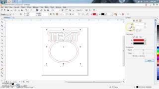 Corel Draw X7 Contouring