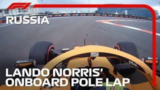 Lando Norris' Pole Lap | 2021 Russian Grand Prix | Pirelli