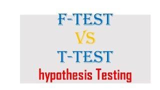 F test v/s T test || Hypothesis Testing| 8948156741| NTA ugc Net Dec 2018