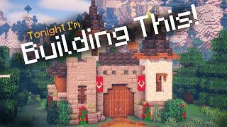 Tonight, we build a CASTLE! | Minecraft Bedrock Realm w/ Friends