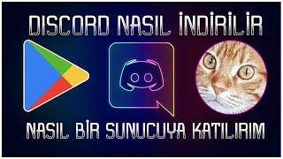 Discord Nasıl İndirilir ? Bir Discord Sunucusuna Nasıl Katılabilirim ? (ANDROID)