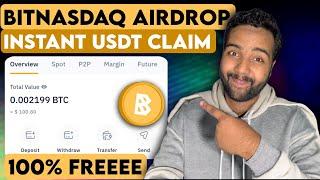 BitNasdaq Exchange Free Crypto Loot [100% VERIFIED] Instant USDT Airdrop Claim & Process