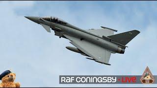 LIVE EUROFIGHTER TYPHOON FGR4 ACTION • TRAINING, POLICING AND QRA STATION RAF CONINGSBY 30.10.24