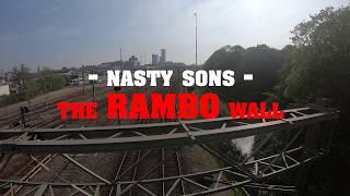 Nasty Sons - Rambo graffiti wall