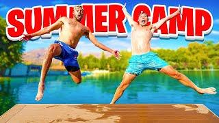 I Went To SUMMER CAMP With 100 THIEVES! *DREAM VACATION*