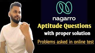 Nagarro Aptitude Test - 2022 | Live solving Nagarro Online Aptitude test questions | Part -1