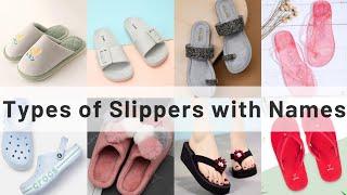 Types of Slippers for Women with Names