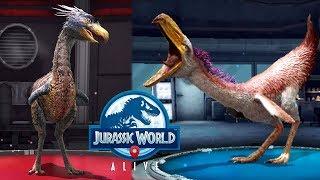 КЕЛЕНКЕН и ФОРОЗАУРА гибрид террор птицы Jurassic World Alive