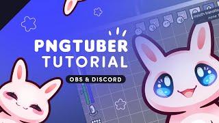 PNGTUBER TUTORIAL  How to set everything up ~ OBS & Discord