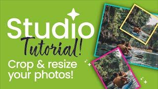 Studio Tutorial: How to Crop and Resize Images | Quick Tip for Beginners