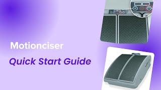 Quick Start Guide - DR-HO'S Motionciser