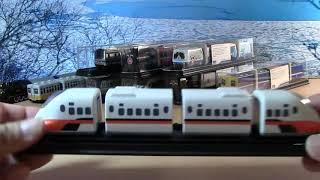 Taiwan High Speed Rail 700T Taiwan Pull Back Toy Trains 02947 en