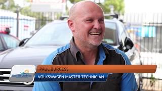 Paul Burgess - VW Master Technician with Bill Buckle