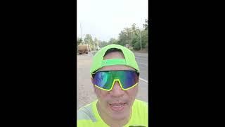 jogging time.. 18km run from mandulog bridge to lugait-iligan boundary landmark.