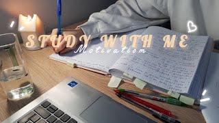 STUDY WITH ME  1hr |no break ,no music , background noise | ASMR |ادرس معي لساعة كطالبة طب اسنان