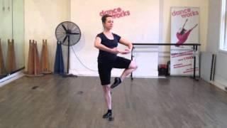 4 Arabesques Positions (Vaganova system): ballet class tutorial (beginner level)
