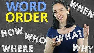 Word Order - Statements | English Grammar Lesson | B1-Intermediate