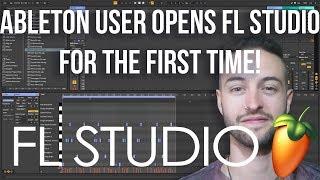 ABLETON USER OPENS FL STUDIO FOR THE FIRST TIME