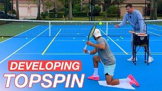 How to Develop Heavy Topspin One-Handed Backhands