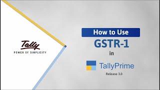 How to Use GSTR-1 in TallyPrime | TallyHelp
