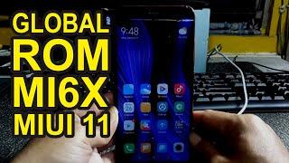 Cara Install ROM Global Xiaomi MI6X Wayne | Flash Global ROM MIUI 11