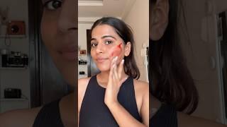 Trying viral red serum to remov tan #peeling #skincare #tanremovel