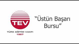 Türk Eğitim Vakfı (TEV) Üstün Başarı Bursları