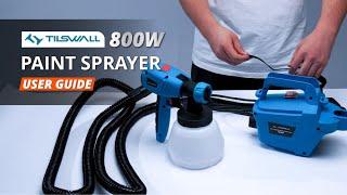 TILSWALL 800W Paint Sprayer User Guide
