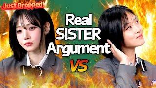 I couldn’t stand you VS Do you want a smack...?  BIBI and tripleS Nakyoung's real sister moments