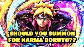 Should YOU SUMMON For Karma Boruto?? Is He WORTH Your Shinos?? (nxb Ninja voltage)