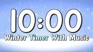 Snowy 10 Minute WINTER Timer With Music