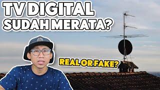 Semua Wilayah Sudah Mendapatkan TV DIgital? Apa Benar? | Perkembangan  Pemancar Siaran TV DIgital