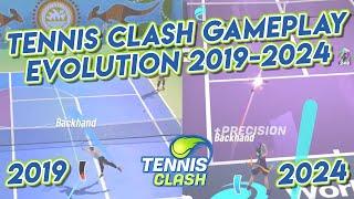 Tennis Clash Gameplay Evolution 2019-2024 [How Has TC Evolved Over 5 Years]
