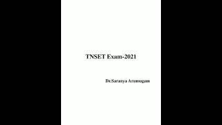 TNSET-2021 All details in tamil. Eligibility, fees, Exam pattern, Exam centers, Online Application