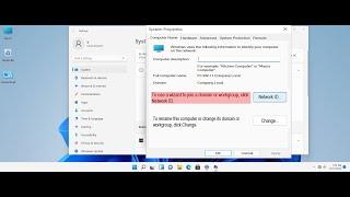 How To Fix Trust Relationship Issue Between Workstation and Domain Using Network ID Windows 11