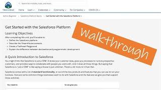 Get Started with the Salesforce Platform