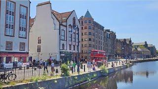 Strolling Through Edinburgh's Hidden Gem - Leith | UK Travel 4K video