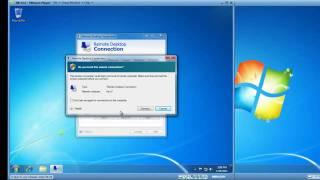 Configure and use your Windows 7 Remote Access - Remote Desktop Connection Software