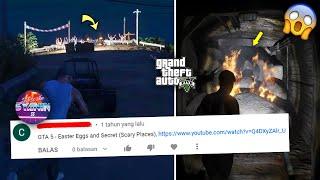 Membongkar 5 MISTERI LOKASI PALING SERAM GTA 5 No Hoax - Rahasia Easter Egg GTA V Scary Places TOP 5