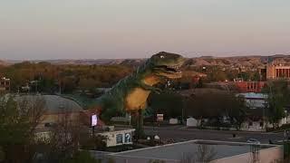 Famous Drumheller Dinosaur - DJI Spark Drone