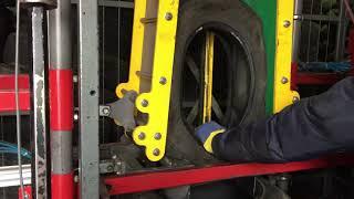 Tyre compacter ! how to fit 4 TYRES in ONE