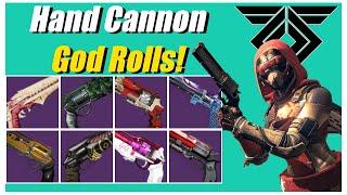 The Best Hand Cannons For Pve In Destiny 2 (Season 22)