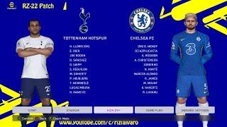 BIG MATCH PREVIEW || TOTTENHAM VS CHELSEA || PES 2017 PATCH 2022