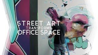STREET ART transforms OFFICE  |  A Chicago Story