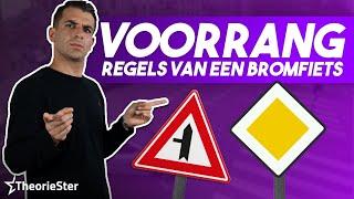 Motor theorie leren - Voorrangsregels motor theorie examen