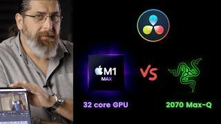 Surprising M1 MAX vs 1/2 Price Gaming PC Results (DaVinci Resolve Stress Test)