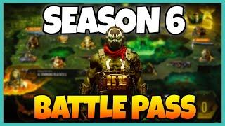 Season 6 Battle Pass Rewards & Blackcell Unlocks! MW2 & Warzone